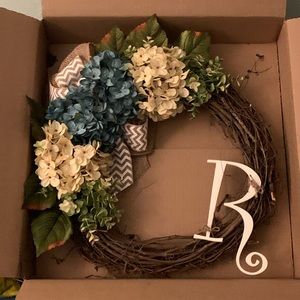 Beautiful door Wreath never used..